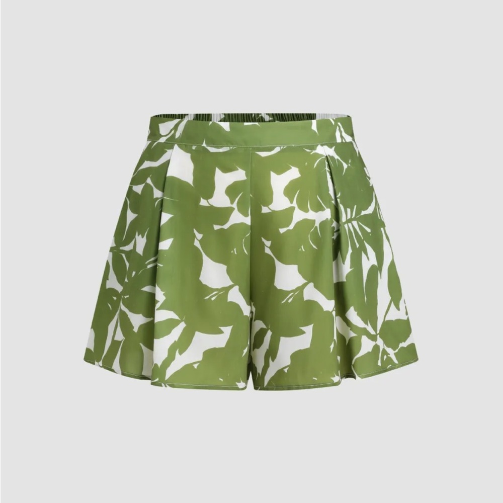 Cider Floral Woven Shorts - 3X - New With Tags
